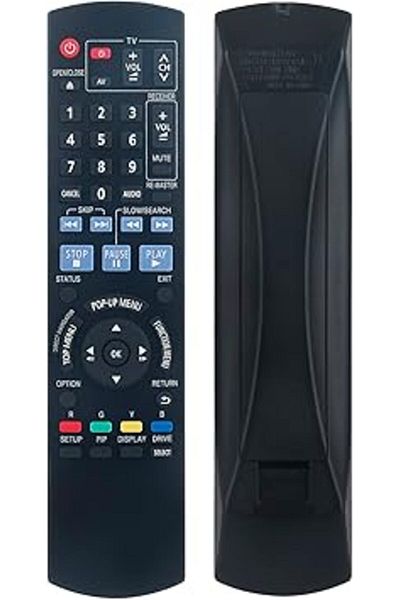 The Bros N2QAYB000511 Remote for Panasonic Blu-ray Player DMP-BDT300, BDT300GA, BDT300PU & More