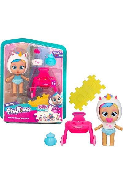 Cry Babies Play Time Mini Bebek ve Yürüteç