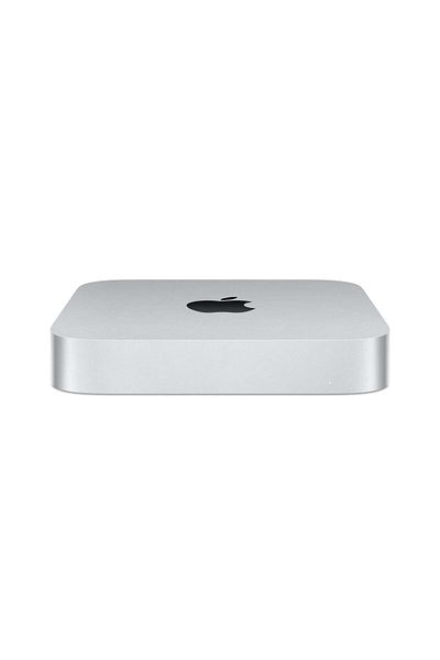Apple ماك ميني: شريحة M2 مع وحدة معالجة مركزية ثمانية النواة ووحدة معالجة رسومية عشرة النواة، وذاكرة SSD سعة 512 جيجابايت - فضي