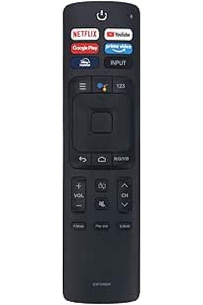 The Bros ERF3R69H Voice Remote for Hisense Smart TV 55A53EXAT, HX50A6151FUW, 65A53EXAT & More