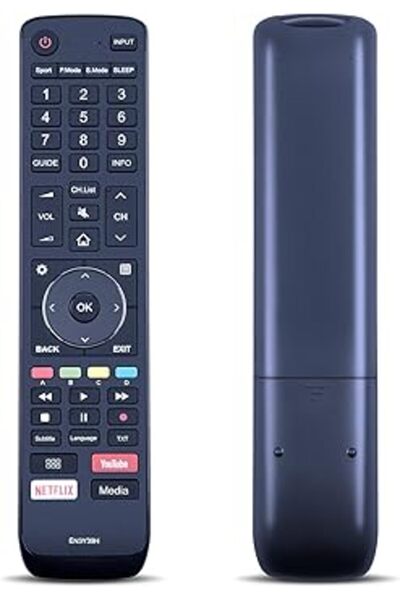 The Bros EN3Y39H Remote Control for Hisense H50U7A H55U7A H65U7A H50A6500 H55A6500 H65A6500 LCD TV