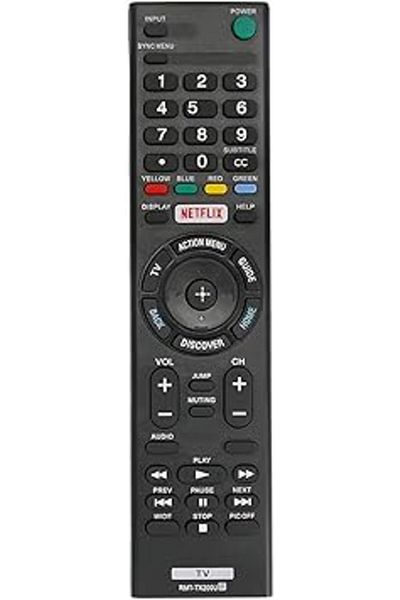 The Bros RMT-TX200U Remote for Sony Bravia TV XBR-49X700D 55X750D 65X700D 65Z9D 75Z9D
