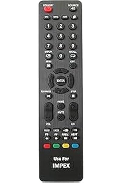The Bros Replacement Remote for IMPEX LCD & LED Smart TVs