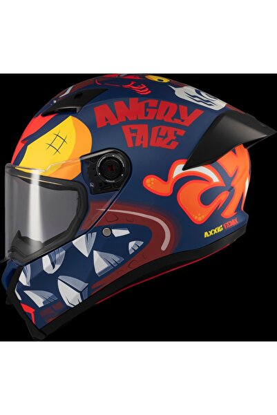 AXXIS Fenix Angry Face Mat Kırmızı