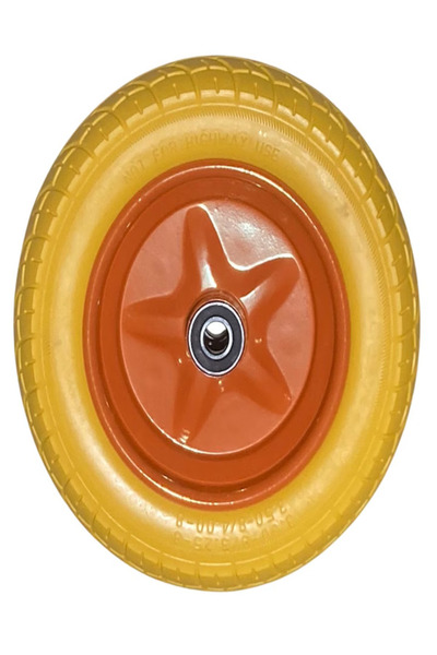 MVD Roata roaba 350-8 spuma poliuretanica galbena