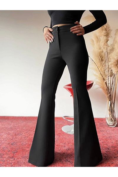 MUG collection Women's High Waist Wide Leg Pants