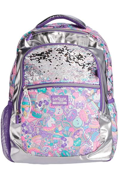 SMIGGLE - Flashy Sequin Classic School Backpack