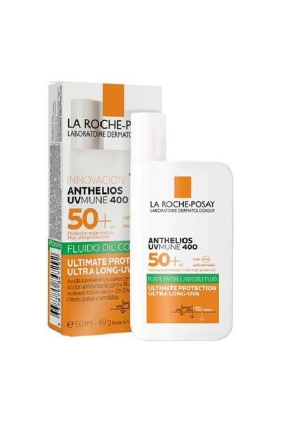 La Roche Posay La Roche-Posay Anthelios XL Fluid Sunscreen SPF50 for Oily Skin 50ml