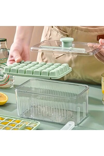 elsmor Basmalı Hazneli Buzluk 56 Adet Buz Üreten Kolay Buz Çıkarılabilir Buz ...