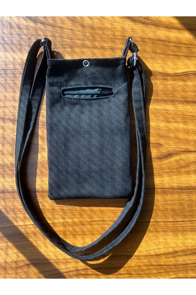AKSESUARSEPETİ Handmade Pocket, Adjustable Strap, Phone Bag