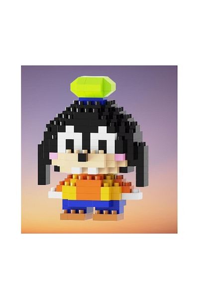 OEM Set de constructie, mini personaj, desene animate, Goofy, 179 piese