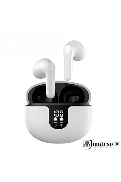 matcso by CSM 4U PRODUCTS® Casti Wireless, matcso by CSM 4U PRODUCTS®, EP.HS-S61,White