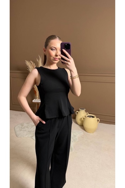 Butik Kombin B. Örme Pantolon X P. Örme Bluz