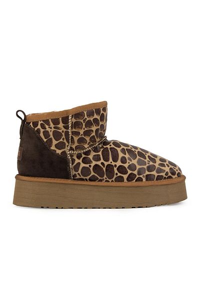 Pegia Μπότες Shearling με ψηλή σόλα 191314