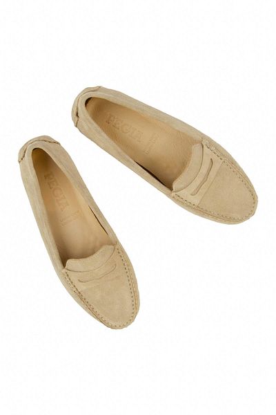 Pegia Γνήσια Suede Γυναικεία Loafer Παπούτσια 700907