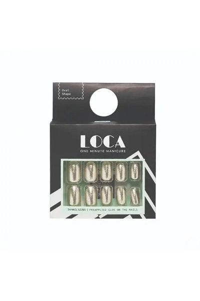 loça Luca Gold Self-Adhesive False Nails