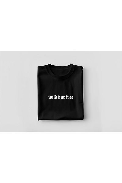 YEACHY Unisex Wild αλλά δωρεάν εμπριμέ μπλουζάκι