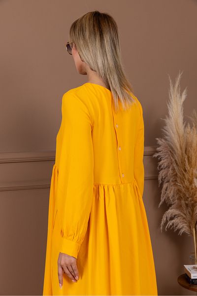 dilber fashion Viscose Dress with Back Button