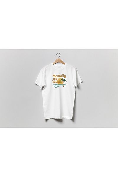 YEACHY Tricou unisex imprimat mental