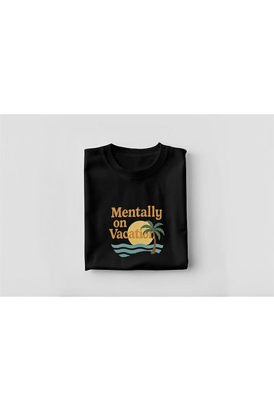 YEACHY Unisex Mentally Printed T-Shirt