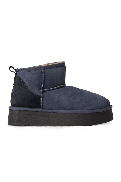 Pegia Γυναικείες μπότες Shearling με ψηλή σόλα 191313