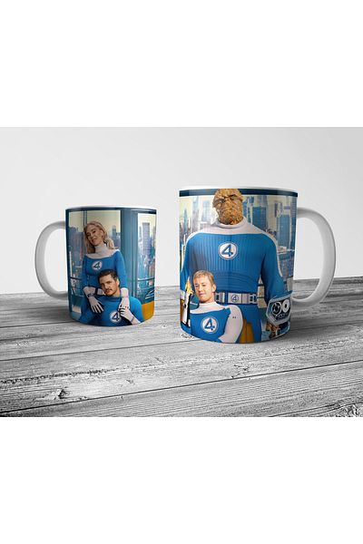 Pixxa Fantastic Four First Steps Mug Cup Model 1