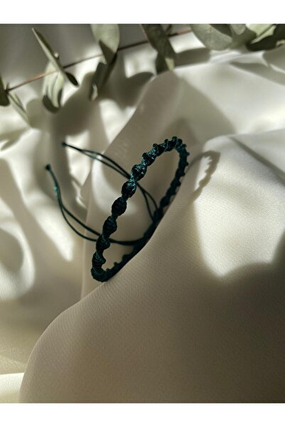 sabiha aksesuar Spiral Macrame Weave Rope Bracelet,Water Resistant, Adjustabl...