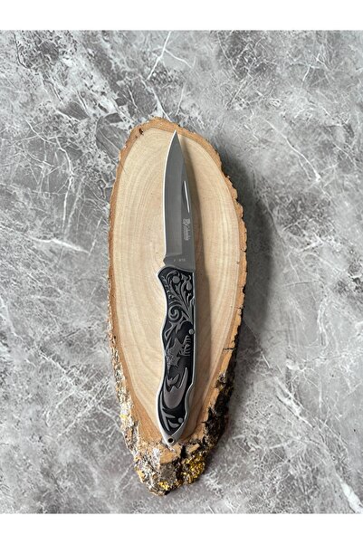 empressnaturalstone Columbia F815 Kamp Çakısı – Geyik İşlemeli Metal Kabze – ...