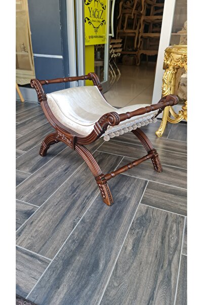 EL YAPIMI Yağız mobilya aksesuar gondol puf