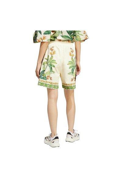 adidas Women's White Shorts Farm Prm Short Jd6288