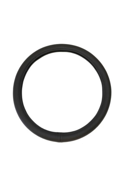 Umbrella Husă volan perforată - piele neagră 40-42 cm