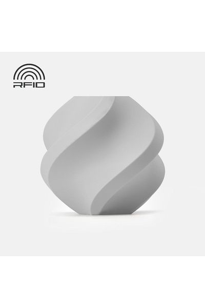 Bambu Lab Reumplere filament PLA Basic, 1.75 mm, Gri deschis, Bambu Lab, citire automată RFID