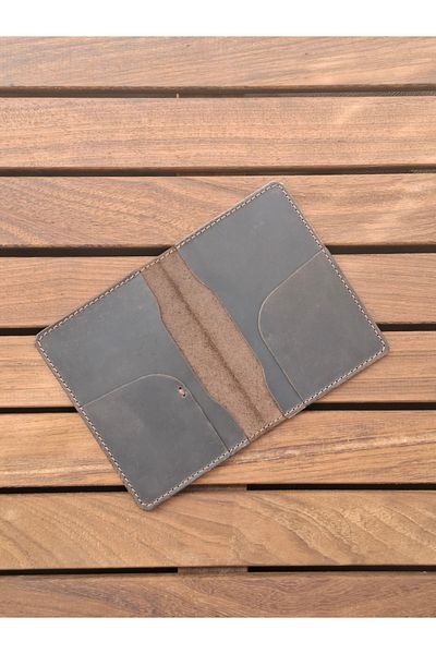 MAT Deri Passport Cover Genuine Leather Travel Wallet Passport Holder