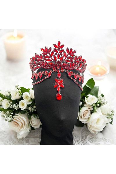 Sabek Bujiteri Bride with Forehead, Henna, Engagement, Promise, After, Bride, Party Crown