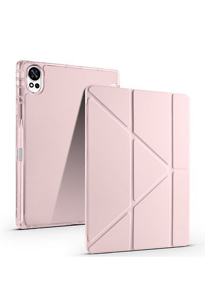 kılıffuarı Huawei Matepad 12X Case Tri Folding Silicone with Pen Compartment Foldable Stand Pu Leather Soft
