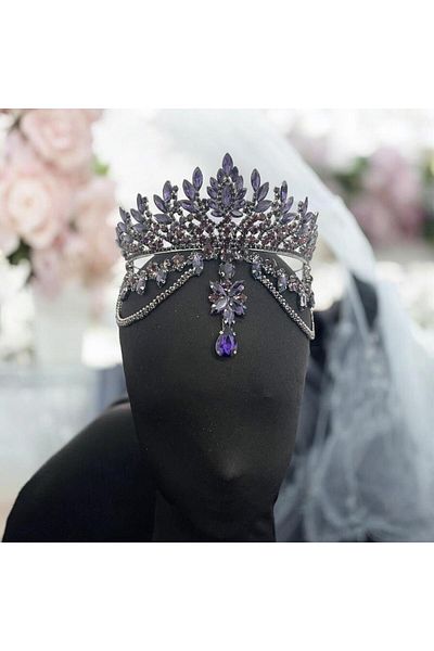 Sabek Bujiteri Bride with Forehead, Henna, Engagement, Promise, After, Bride, Party Crown