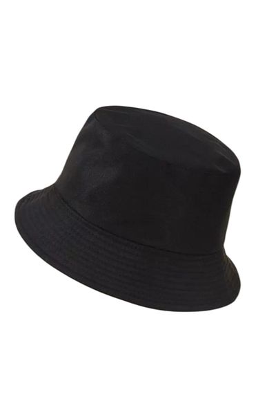 OEM Reversible bucket hat, casual, unisex, lightweight, 2 in 1, Black