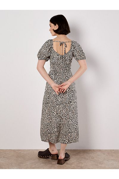 Apricot Tier-Milchmädchenkleid