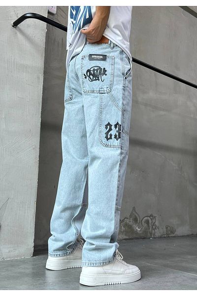 XPUPPETWEAR SYNA 23 Τυπωμένο Σχέδιο Φαρδύ Jean