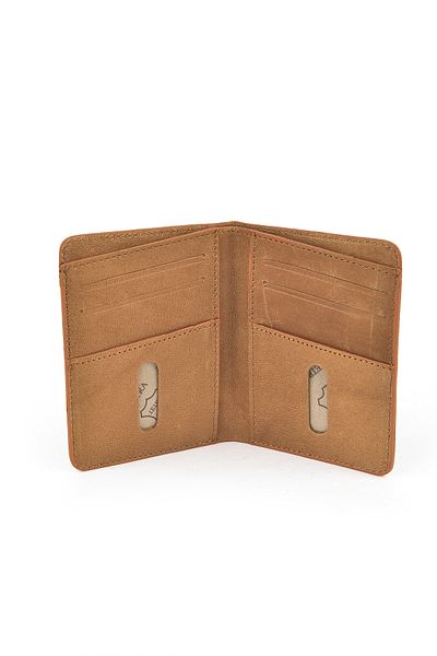 Ziya , Unisex Γνήσιο Δερμάτινο Θήκη Κάρτας 1539852Z02 Καφέ