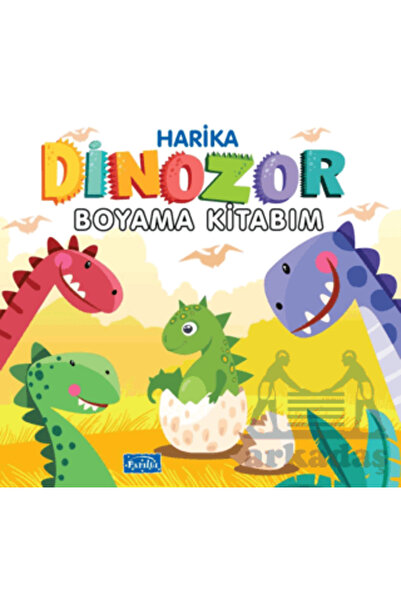 Parıltı Yayınları Harika Dinozor Boyama Kitabım / Kolektif / Parıltı Yayınlar...