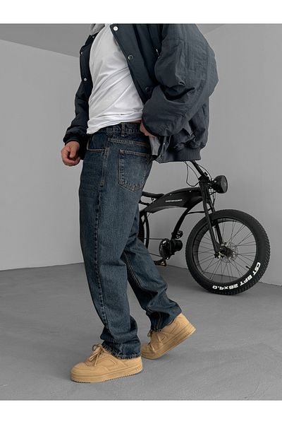 XPUPPETWEAR Blue Washed Vintage Baggy Jean