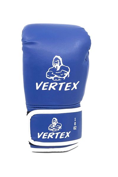 VERTEX قفازات الملاكمة Fighter's Choice قفازات الملاكمة باللون الأزرق