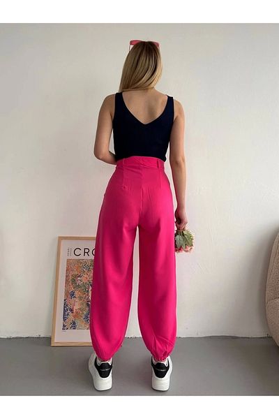 ufukmoda Baggy Pants Fuchsia S23202