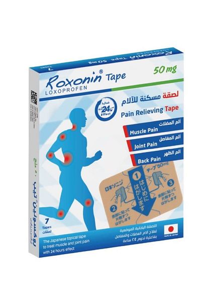 SAJA Roxonin Tape 50 mg 7 sheets Roxonin Transdermal Patches 50 mg 7 sheets