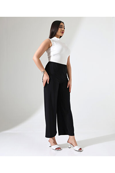 Fi'l Arz Fashion Flexible Elastic Waist Trousers