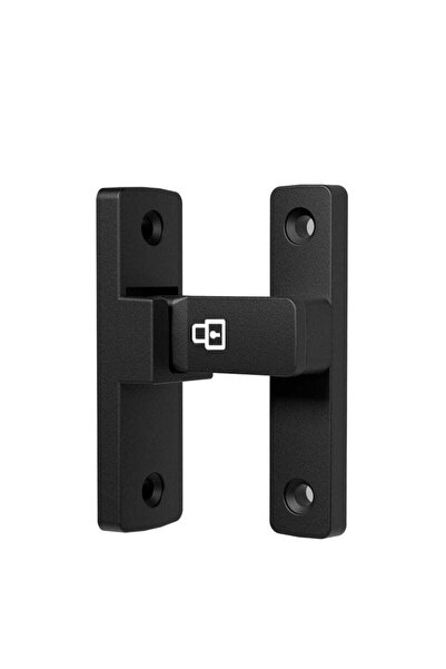 COOYA Flip Door Lock, 90 Degree Swinging Door Lock, Sliding Bolt Locks (Glow Black)