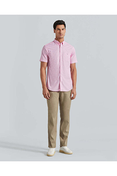 Gant Slim Fit Cotton Linen Suit Pants