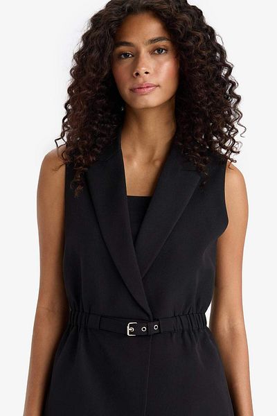 DeFacto Fitted Jacket Collar Vest C8849Ax25Au