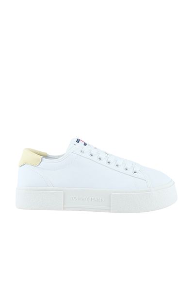 Tommy Hilfiger Кросівки на платформі з полотна